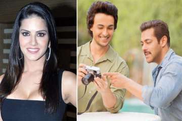 Sunny Leone, Aayush Sharma, Salman Khan