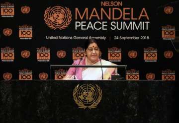 Let us make a better world for our children: Sushma Swaraj at UNGA