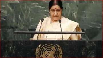 Sushma Swaraj at UNGA 