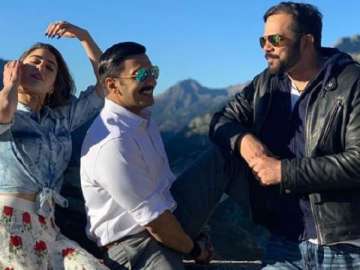 Simmba: Ranveer Singh, Sara Ali Khan and Rohit Shetty soak up Swiss sun in these latest pics