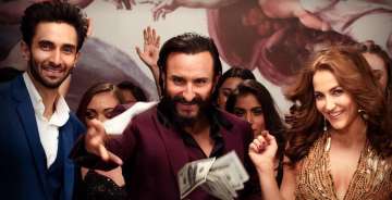 Rohan Mehra and Saif Ali Khan in Baazaar song