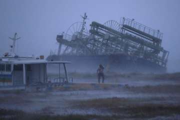 Typhoon Trami hits Japan