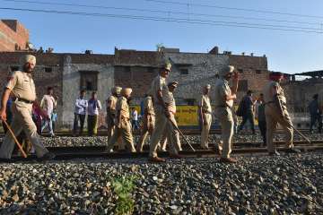 Amritsar train accident Dussehra 
