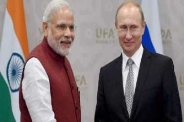 Narendra Modi and Vladimir Putin