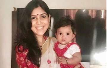 Sakshi Tanwar with the baby girl