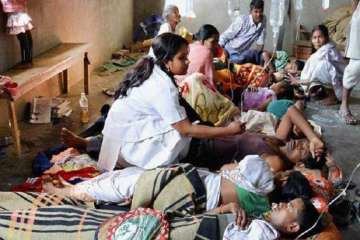 300 hospitalised in Manipur village