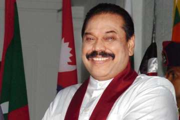 Former president Rajapaksa was sworn in as the country's new PM on Friday.