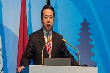 Meng Hongwei, also a Chinese Vice Public Security Minister, went missing on a trip to China in late September. 