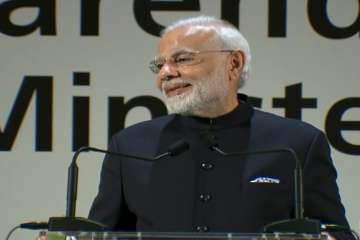 Prasing his government, PM Modi said; "India is going through a massive transformative phase today".