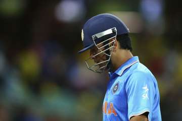 MS Dhoni dropped India vs West Indies