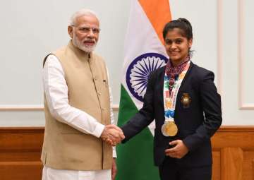 Narendra Modi, Manu Bhaker