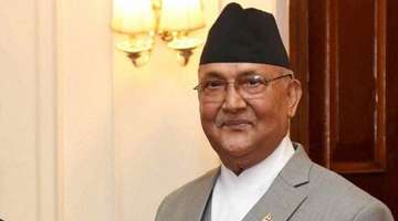 Nepal Prime Minister Khadga Prasad?Oli?