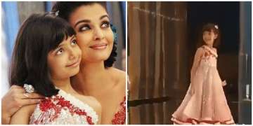 Aaradhya Bachchan and  Aishwarya Rai Kapoor