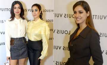 Janhvi Kapoor, Khushi Kapoor and Disha Patani at store launch