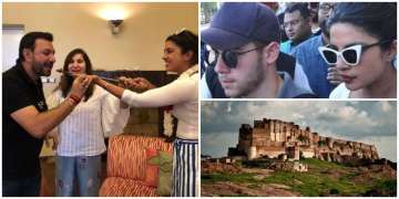 Priyanka Chopra and Nick Jonas visit Mehrangarh Fort