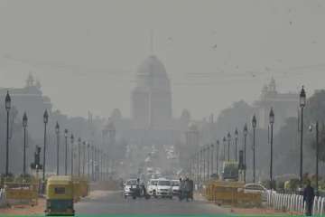 The Central Pollution Control Board recorded the overall? Air Quality Index of Delhi at 341.