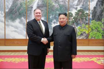 The visit was Pompeo's fourth to North Korea.