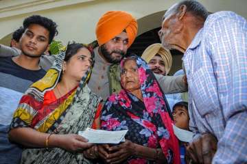 Amritsar tragedy: Sidhu announces govt jobs for next of kin of deceased