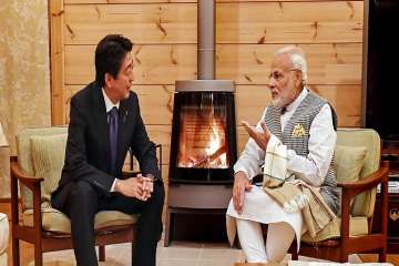 PM Modi holds informal talks with Shinzo Abe