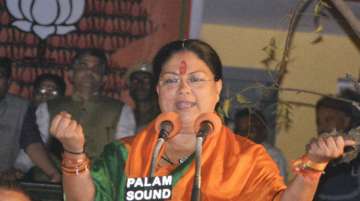 Rajasthan CM Vasundhara Raje/File Image