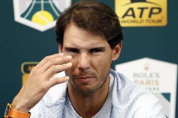 Rafael Nadal Novak Djokovic Paris Masters