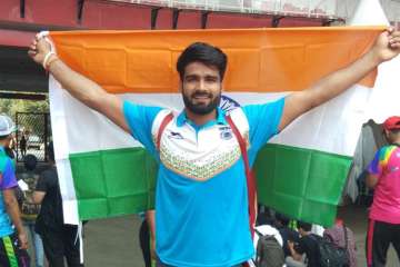Javelin thrower Sandeep Chaudhary opens India's gold account at 3rd Asian Para Games