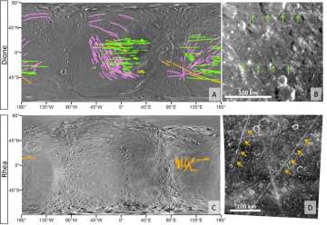 Scientists discover mysterious stripes on Saturn's moon Dione