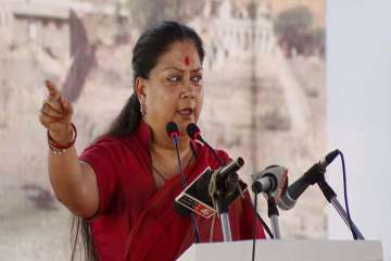 Congress infighting unfortunate, people of Rajasthan paying for it: Vasundhara Raje