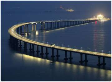 World's Longest 34 Miles Sea Crossing: China opens bridge linking Hong Kong, Macau, Zhuhai city