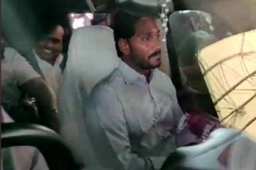 Reddy, the leader of the opposition in the Andhra Pradesh Assembly was injured when he was attacked by a man with a small knife at the airport lounge.