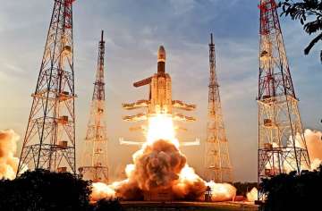 ISRO's Geosynchronous Satellite Launch Vehicle Mark III D2 (GSLV MK3 D2) carrying  GSAT-29 takes fro