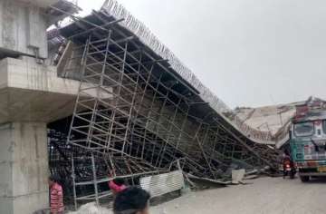 Under-construction bridge collapses in UP's Saharanpur, 2 labourers killed 