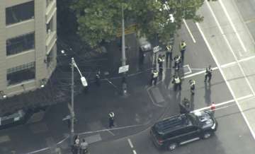 The attack during the afternoon rush hour brought central Melbourne to a standstill. 
