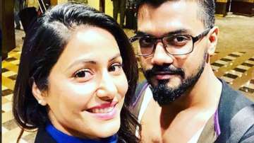 Pic: Hina Khan’s boyfriend Rocky Jaiswal lauds her for successful journey in the industry