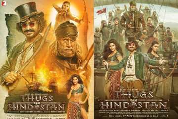 Aamir Khan on Thugs Of Hindostan posters