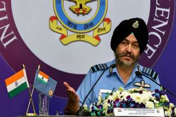 IAF chief Air Marshal BS Dhanoa.