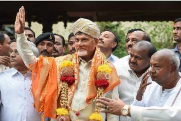 Post meeting, Naidu said that the mood of the nation  was against the BJP-led NDA and soon an alliance would be formed with various regional parties.