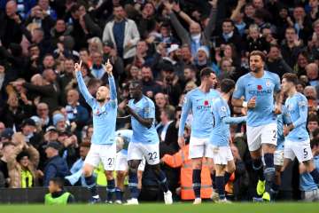 Manchester City surge clear of Manchester United but EPL title race wide open