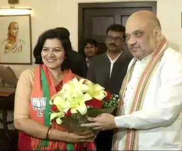 Aparajita Sarangi joins BJP