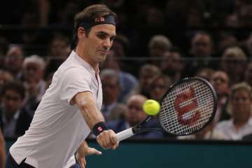 Roger Federer Paris Masters