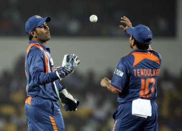 MS Dhoni, Sachin Tendulkar