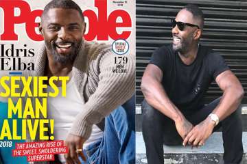 Idris Elba named People magazine’s sexiest man alive, gets his own Twitter emoji