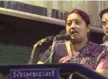 Union Minister Smriti Irani, MP polls 2018