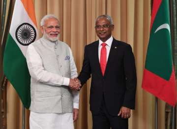 PM Modi with President Solih