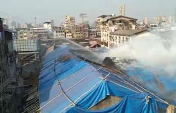 Fire breaks out at Mangaldas Market