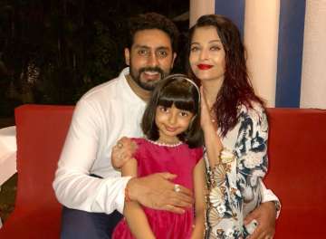 Aishwarya Rai Bachchan shares lovestruck moments with Abhishek and daughter Aaradhya