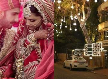 Ranveer Singh’s house is all decked up to welcome new bride Deepika Padukone