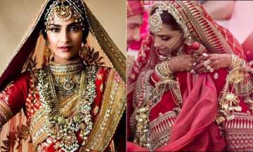deepika padukone bridal look inspired by sonam kapoor