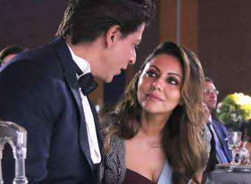 Shah Rukh Khan praises wife Gauri calling her family’s ‘most powerful’