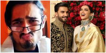 Bhuvan Bam dubs Deepika, Ranveer's wedding reception video